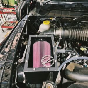 RAM 5″ 1500 DS PLATINUM SNORKEL AND CUSTOM AIRBOX