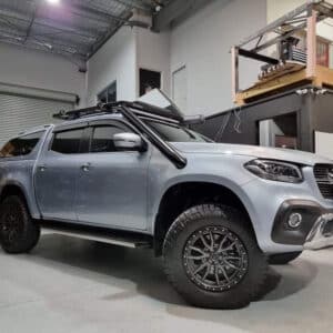 Mercedes XCLASS X250D Seamless Stainless Snorkel & Airbox Combo