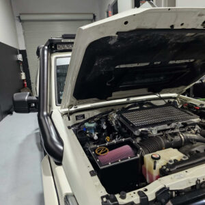 Toyota Landcruiser VDJ 79 Series 5″ Snorkel and Custom Airbox
