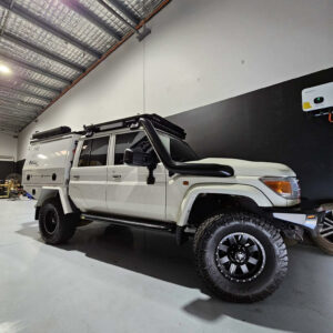Toyota Landcruiser VDJ 79 Series 5″ Snorkel and Custom Airbox