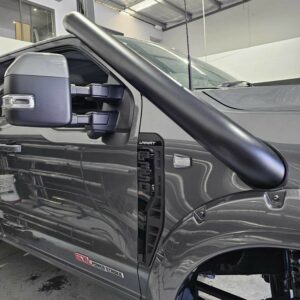 Ford F350 2023+ 5″ Stainless Snorkel and Custom Airbox INSTALLED ONLY