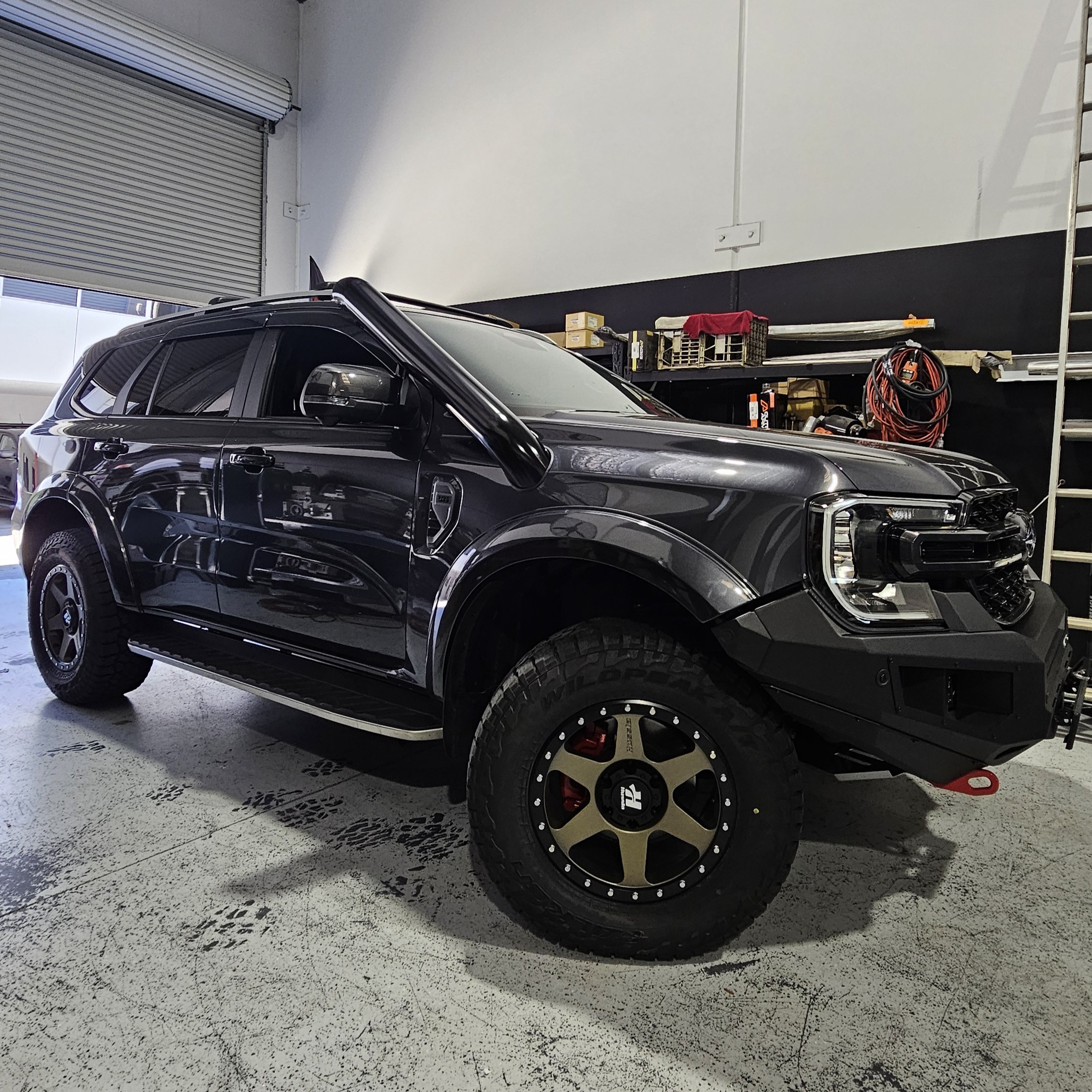 Ford Everest Next Gen 5" Snorkel + Airbox + Washer Bottle 3 Ford Everest Next Gen 5" Snorkel + Airbox + Washer Bottle