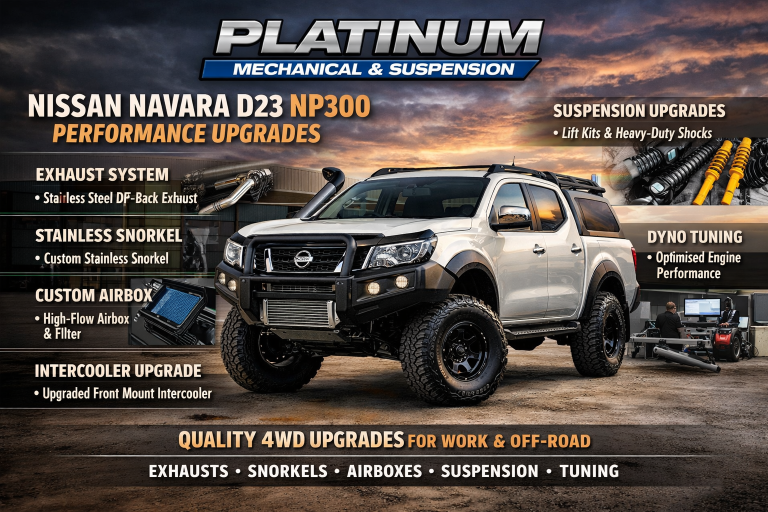 Read more about the article Performance Mods for the Nissan Navara D23 NP300